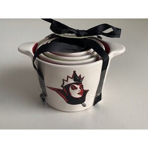 Rae Dunn Disney Villains Measuring Cups Halloween Evil Queen Maleficent Ursula